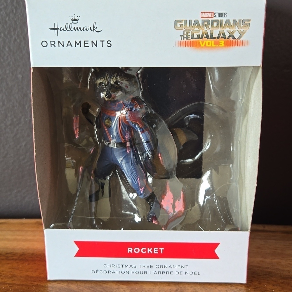 Hallmark Marvel Studios Guardians of the Galaxy Vol. 3, Rocket ornament,  nwt